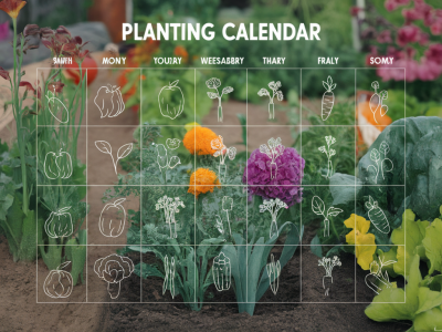 Planting calendar for beginners: what to sow now for steady summer harvests