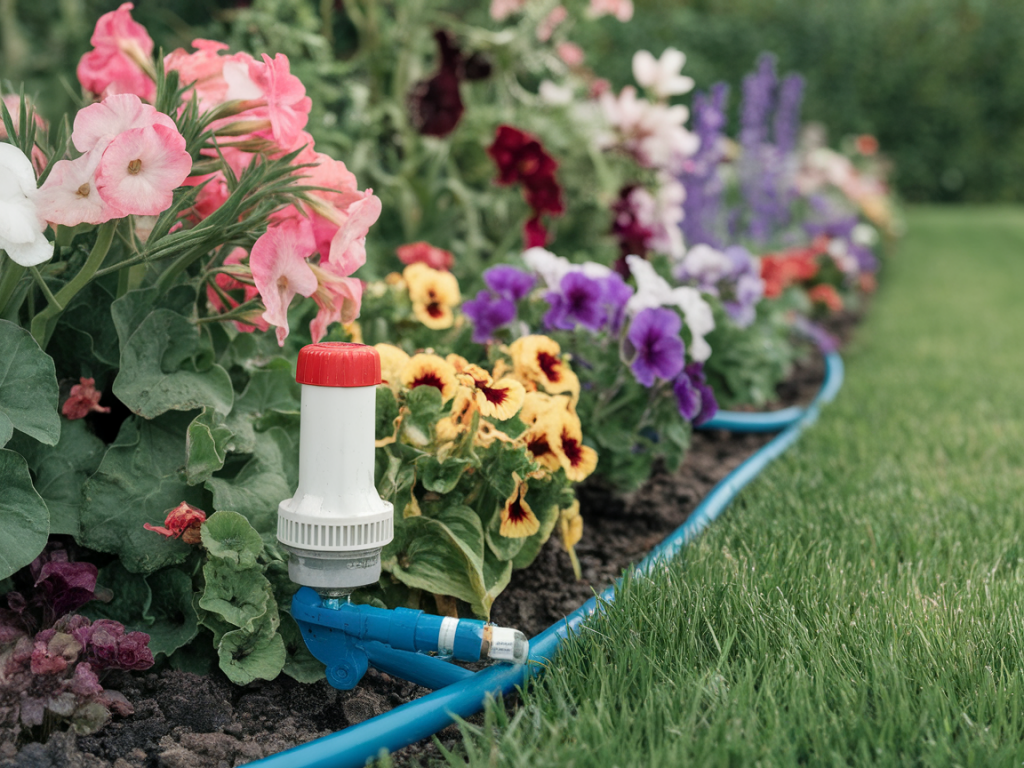 How to choose the right drip irrigation kit for a 10 m² flower border