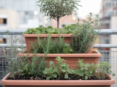 Weeknight plan: turn three supermarket herb pots into a layered balcony herb garden that saves water