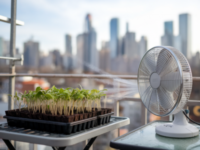 Exactly when and how to harden off seedlings on a windy apartment balcony without losing a tray