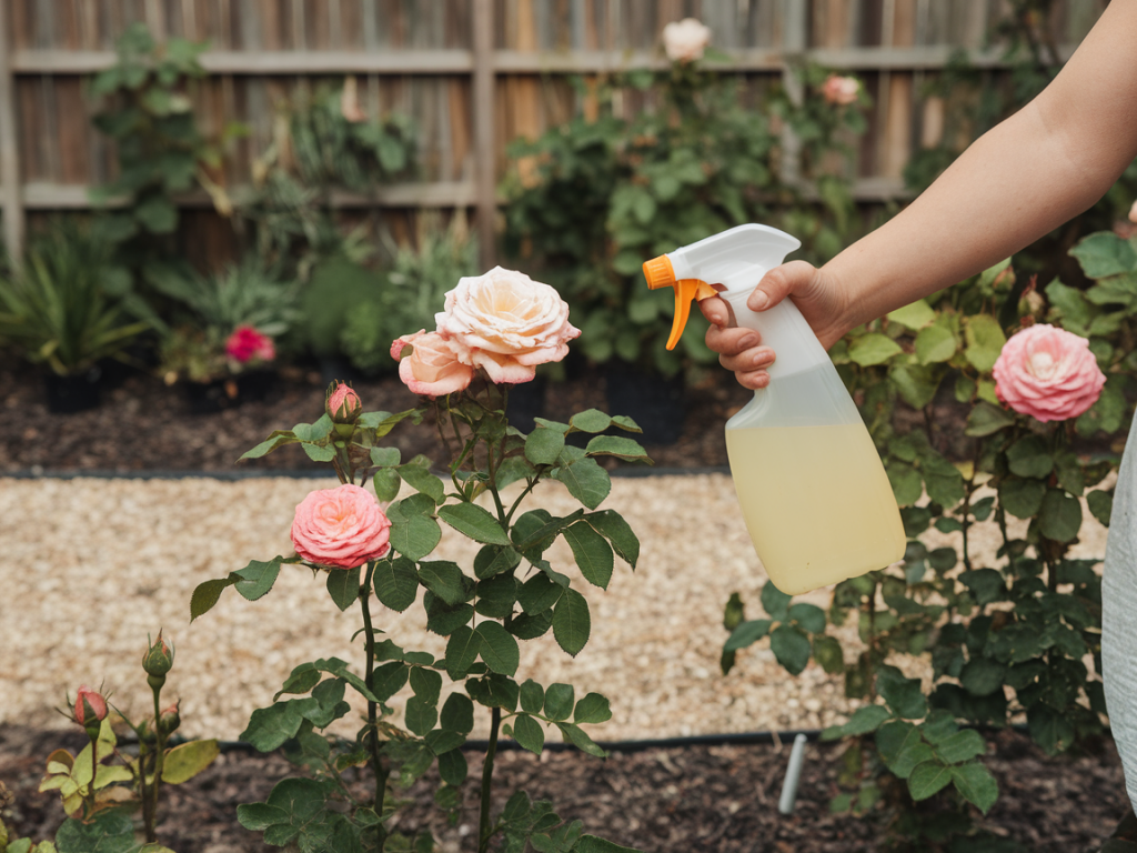 Natural homemade spray recipes that actually stop aphids on roses