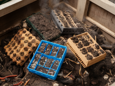 Which biodegradable seed trays actually compost away: tested options for beginner seed starters