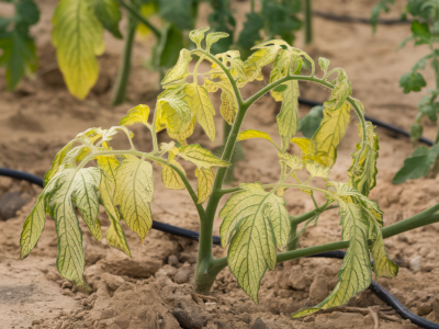 How to spot early nutrient deficiency in tomatoes from leaf patterns and fix it in three waterings